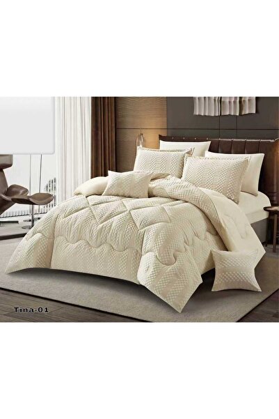 BIET ALMAFROSHAT 8-Piece Jacquard Bedding Duvet Cover Set, Very High-End Fabric