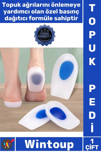 Wintoup # وسادة كعب مريحة من TopukPedi، وسادة ناعمة مدعمة بالجل، أحذية نسائية...