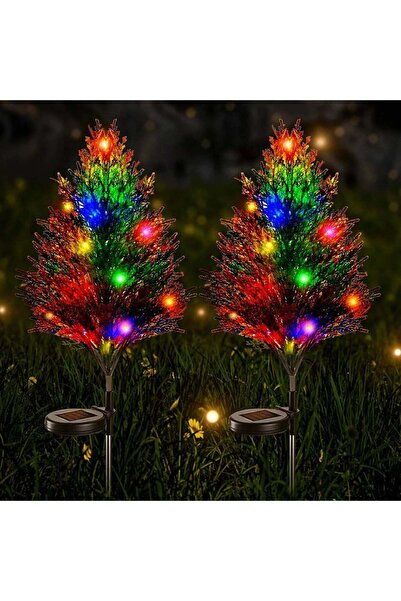 CASA JOY Lampă solară LED, set de 2, pentru grădină, 79 cm, model decorativ t...
