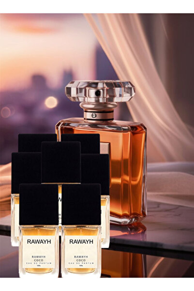 RAWAYH 7 قطع عطر كوكو 50 مل
