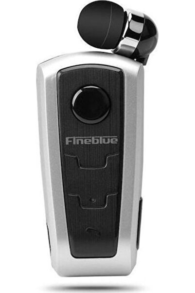 Fineblue F910 Ενδοωτικά Ακουστικά Bluetooth Handsfree Ασημί