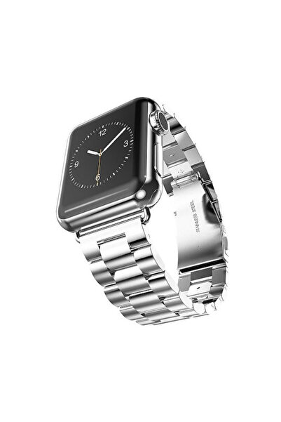 OEM Λουράκι από ανοξείδωτο ατσάλι, ασημί (για Apple Watch 38/40/41mm)
