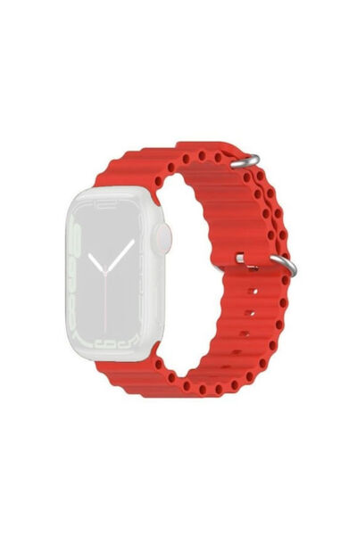 OEM Λουράκι Ocean Σιλικόνης Κόκκινο (Apple Watch 38/40/41/42mm)