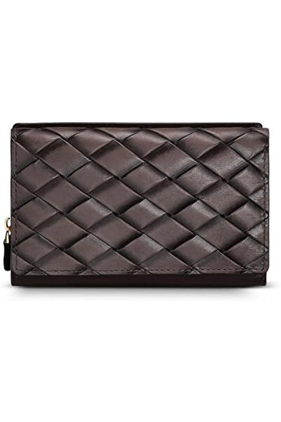 Police Umo Brown Leather Wallet for Women