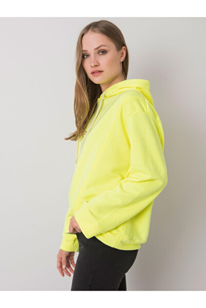 Factory Price Hanorac Dama Maneca lunga, Decolteu cu gluga, ex moda, Galben C...