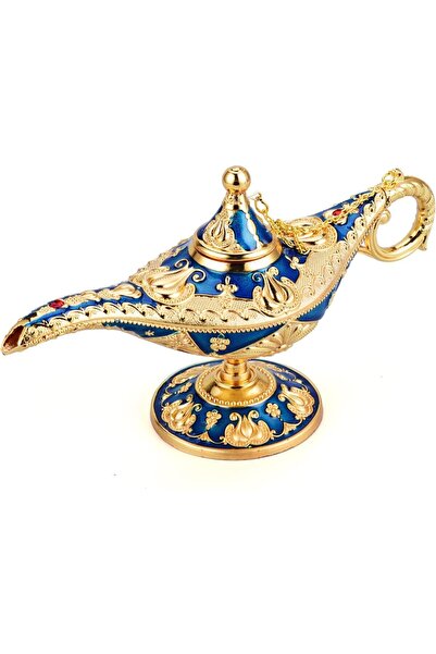 ZARORA LAUYOO Vintage Aladdin Magic Genie Lamp Costume Accessory Gift for Wom...