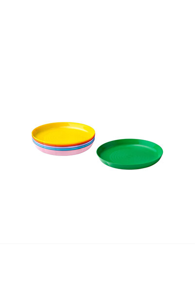 IKEA Kalas Children's Plate Set, Multi-Colored, 6 Pieces