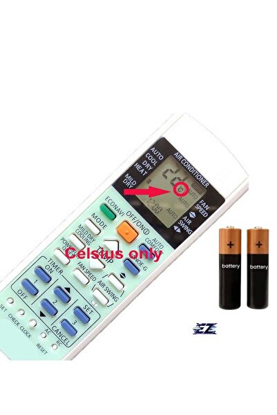 ELTRAZONE Replacement Remote Control for Panasonic A75C2998 Air Conditioner –...