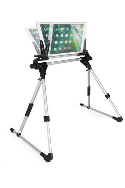 ELTRAZONE Tablet Holder, 360 Adjustable Phone/Tablet Stand with Steel Arm, La...