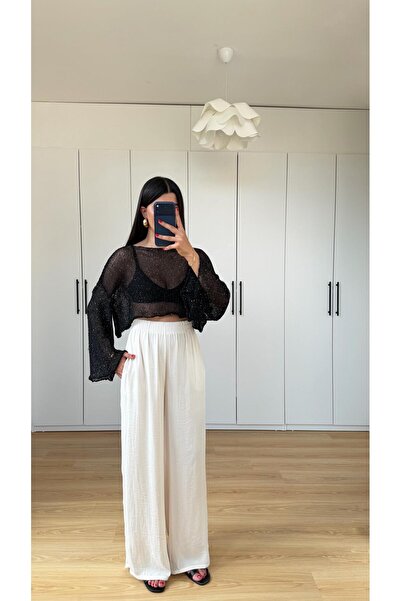 GAUS CO Taş Beli Lastikli Yumuşak Dokulu Premium Pantolon GAUS-01575