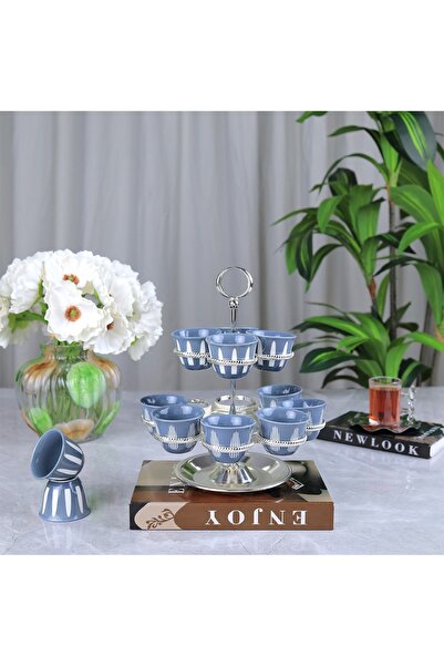 Al Hadaya Mall Chail Luxury Design Stainless Steel Coffee Drip Trays - Silver...