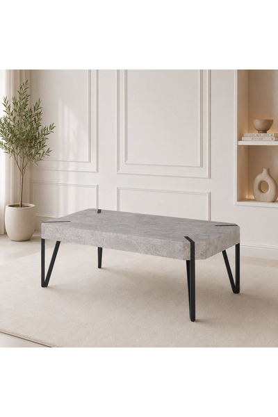 Icon Modern and Stylish Tea Table Designed to Fit Various Modern Decor, Combi...