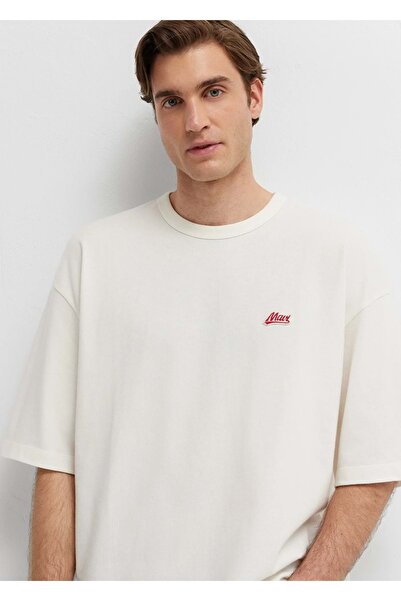 Mavi M0613503 Logo Embroidered T-Shirt Men's T-Shirt White