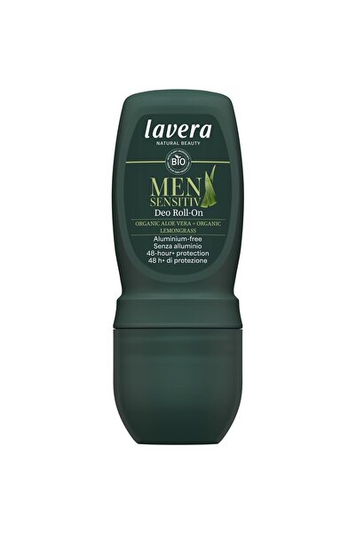 Lavera Deo roll-on pentru barbati cu aloe vera bio si lemongras bio fara saru...