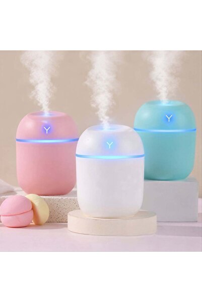 CASA JOY Umidificator de aer 9,5 x 7 cm cu lumină LED, alimentat prin USB, cu...