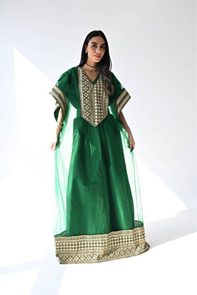 Assalasa Gelabia Stars |   For Adults |   Multicolor - XL - Green