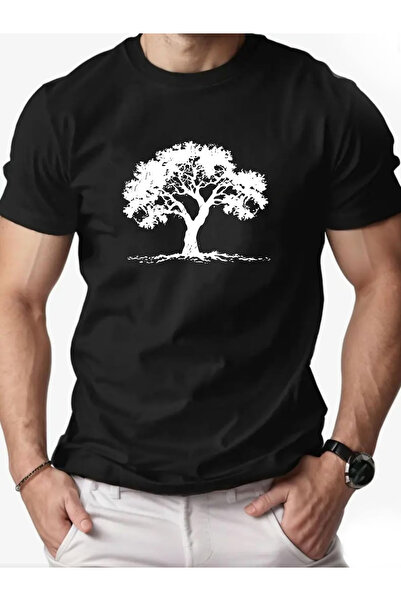 BASEPULSE Men's Vintage Streetwear T-Shirt - Breathable Short Sleeve Round Ne...