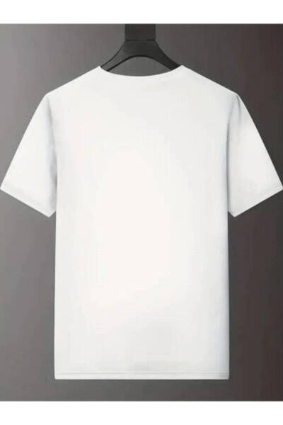 STITCHLY Eid Al-Fitr Men'S Short-Sleeved T-Shirt, Fashionable Trendy Print Shirt, Suitable for Young Men, Perfect Spring And Summer Casual Top