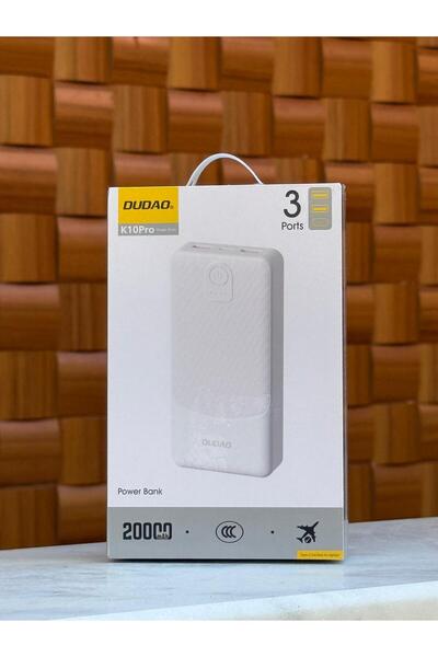 DUDAO K10Pro 20.000mAh Taşınabilir Şarj Cihazı Powerbank