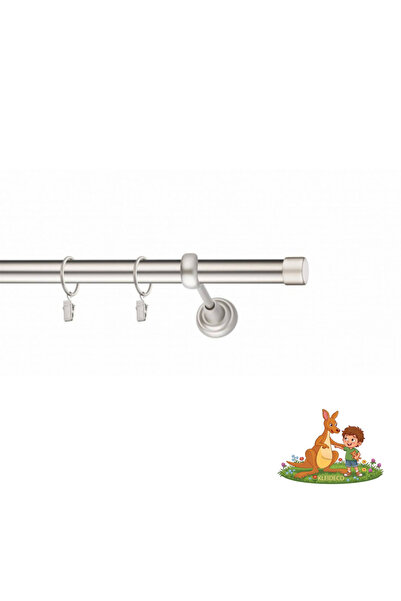 KLEIDECO Galerie simpla perdea Austria, Metal, Diametru 25mm, Capete WIEN, 20...