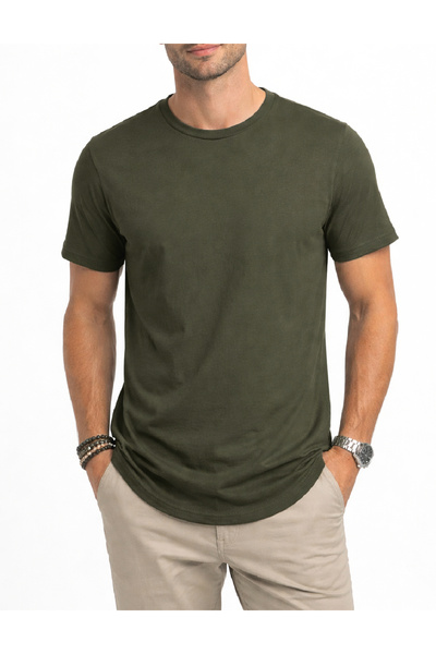 Evendi T-Shirt - Πράσινο - Στενή εφαρμογή