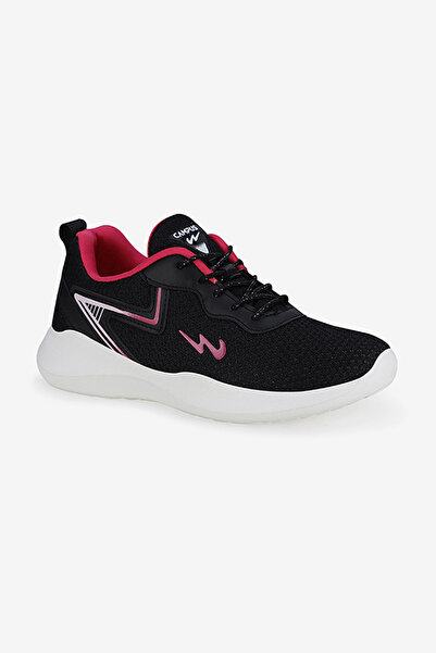 Campus Women BARE Memory Foam Lace-Up Running -Black