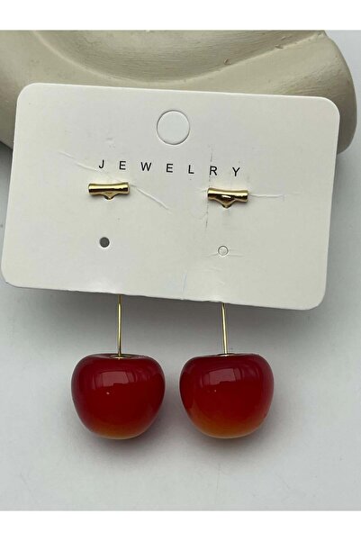 BİJU YILMAZ 26clk145 - cherry earrings