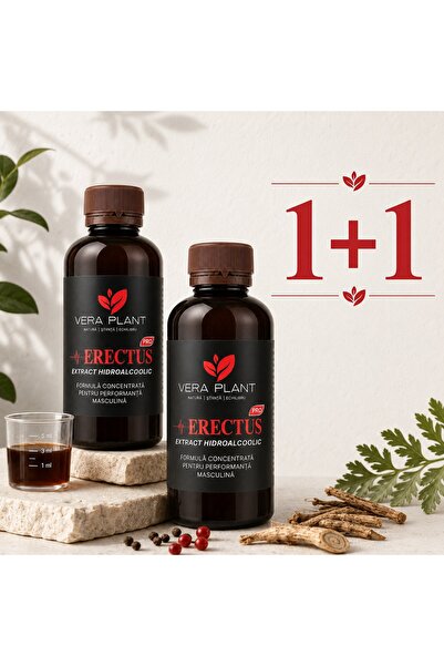veraplant Supliment alimentar lichid Vera Plant cu Branca-Ursului, 200 ml, 2 buc