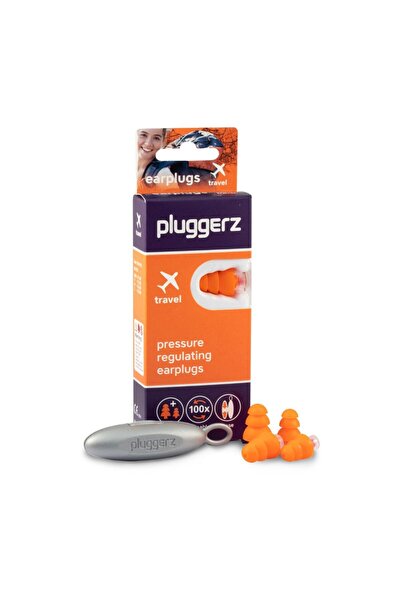 PLUGGERZ Ωτοασπίδες σιλικόνης για πτήσεις και φιλτράρισμα του περιβαλλοντικού...