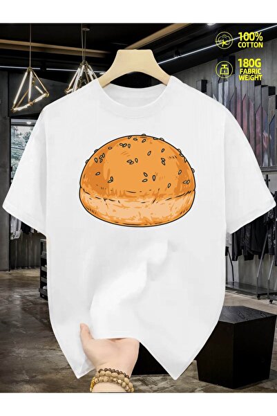 212Wear تي شيرت رجالي بطبعة خبز البرجر المضحكة - إصدار محدود 2025 من كومفورت ...