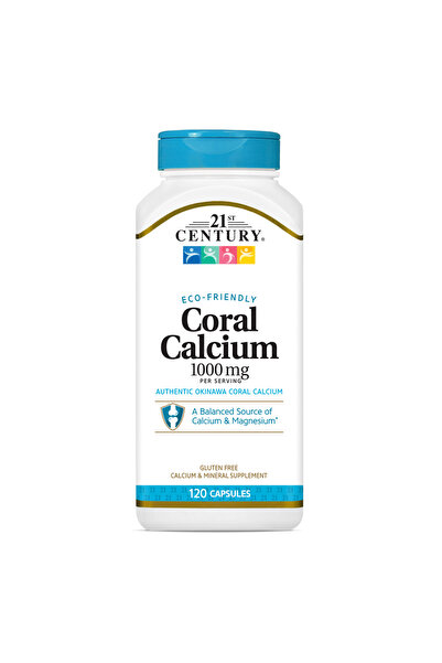 21st Century Calciu din Corali 1000mg, 120 Capsule
