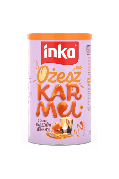 inka Cafea de cereale, Inka, cu caramel, 120 g