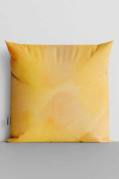 TicaretJet Watercolor Themed Double-Sided Digital Printed Throw Pillow Cover ...
