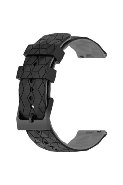 Beline Λουράκι Ρολογιού Cube Universal 20mm από Μαύρο Πλαστικό
