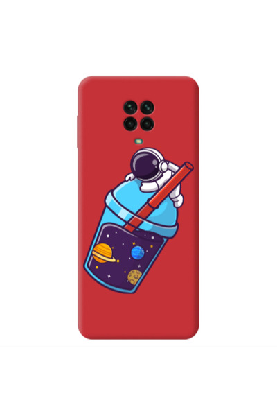 Other Xiaomi Redmi Note 9 Pro Longing in space Red Colored Silicone TPU Θήκη