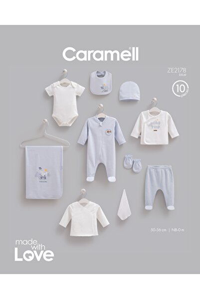 Caramell Moving Car 10-Piece Hospital Discharge Set Ze2178