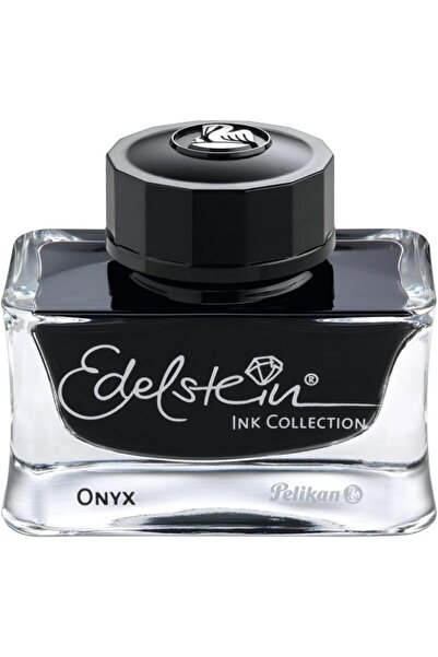 Pelikan Edelstein Ink Bottle for Fountain Pens, Black (Onyx), 50 ml, 1 Piece ...