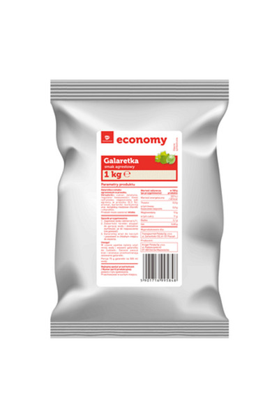 Economy Gelatina cu aroma de coacaze verzi, Economy, 1000g