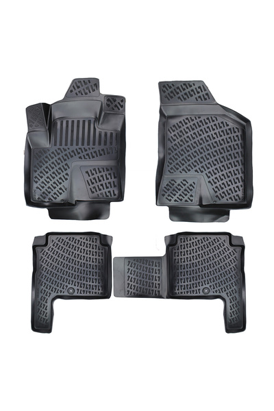 Umbrella Set de covorașe auto din cauciuc tip tavă pentru Hyundai Santa Fe II...