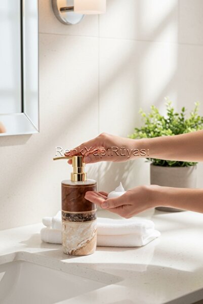 RENK YAPI RÜYASI 400ml Ceramic Stylish Liquid Soap Dispenser Stylish Liquid S...