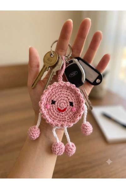 FLY LIFE Hand-Knitted Amigurumi Keychain / Bag Charm
