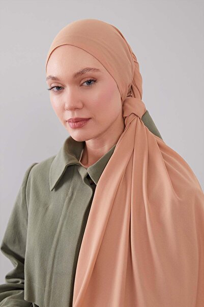 Levidor Light Brown Lux Chiffon Shawl