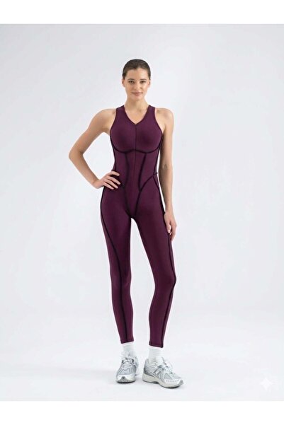 lismina Sculpt Line Askılı Spor Tayt Tulum