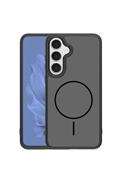 OEM Λεπτή Θήκη Πλαισίου Συμβατή με MagSafe - Μαύρο (Samsung Galaxy S26 Plus)