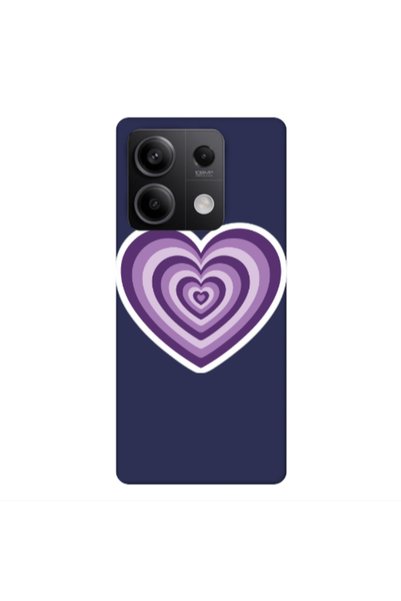 Other Xiaomi Redmi Note 13 5G My Heart Is Yours 2 Dark blue Colored Silicone ...