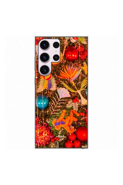 OEM Husa compatibila cu Samsung Galaxy S23 Ultra Silicon Gel Tpu Model Craciu...