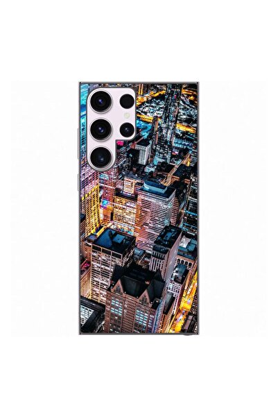 OEM Husa compatibila cu Samsung Galaxy S23 Ultra Silicon Gel Tpu Model Night ...