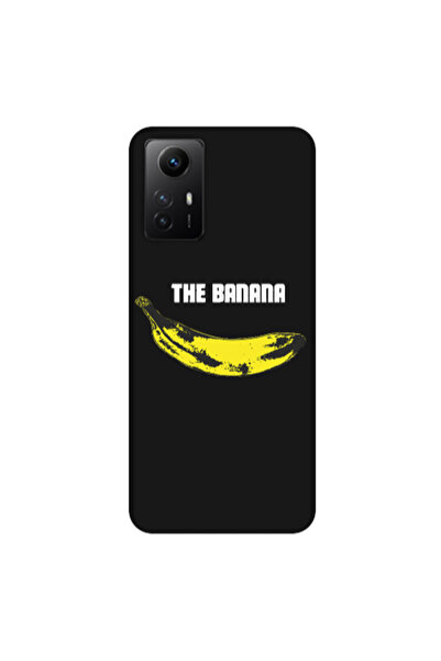 Other Xiaomi Redmi Note 12s The banana Black Colored Silicone TPU Θήκη