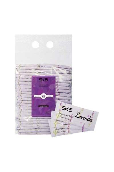 SK5 Lavender Refreshing Wet Towel 25Pcs