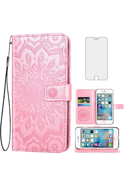 Urban URBANNX Phone Case for iPhone 6 6s Wallet Cases with Tempered Glass Scr...